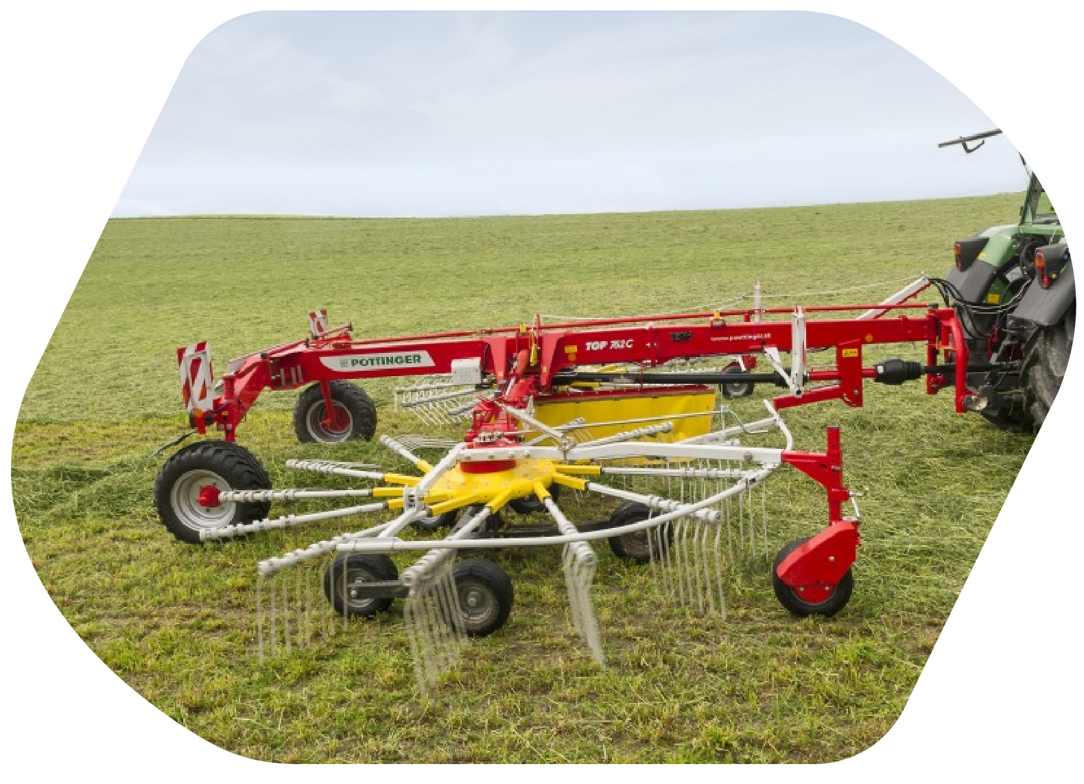 Dvourotorové středové shrnovače