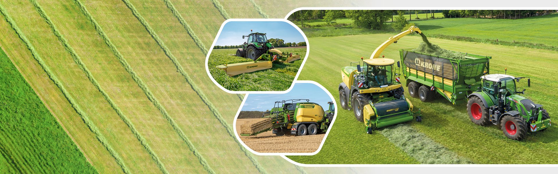 Sklizeň píce KRONE