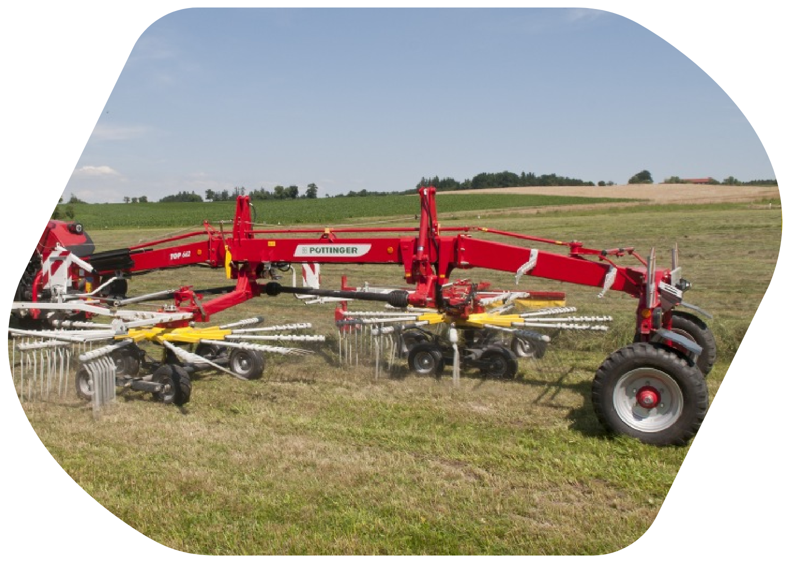 Dvourotorové stranové shrnovače