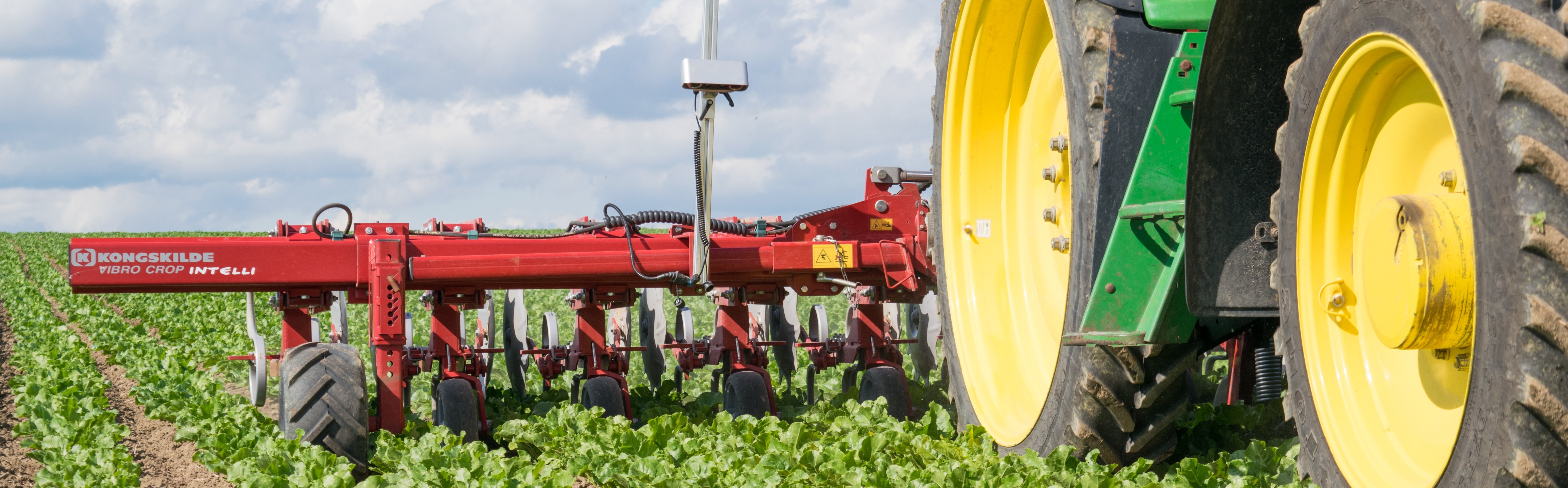 Mechanický řádkový kypřič plodin VIBRO CROP INTELLI