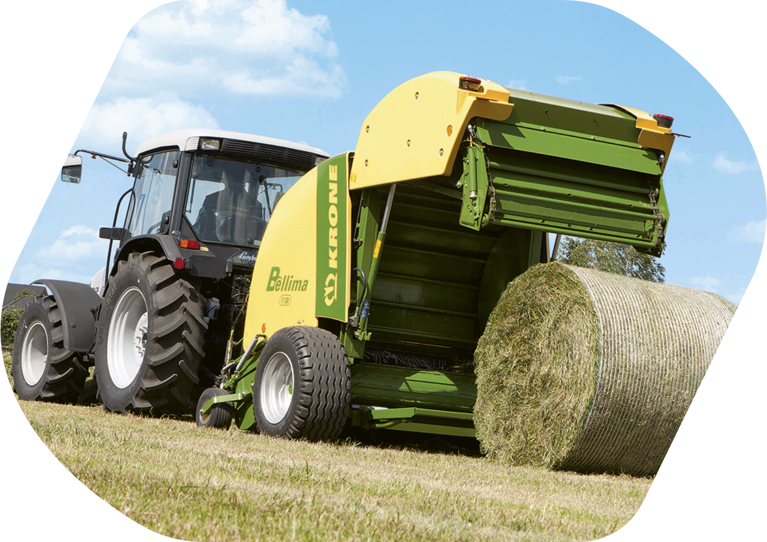 Lisy na válcové balíky s pevnou komorou Bellima