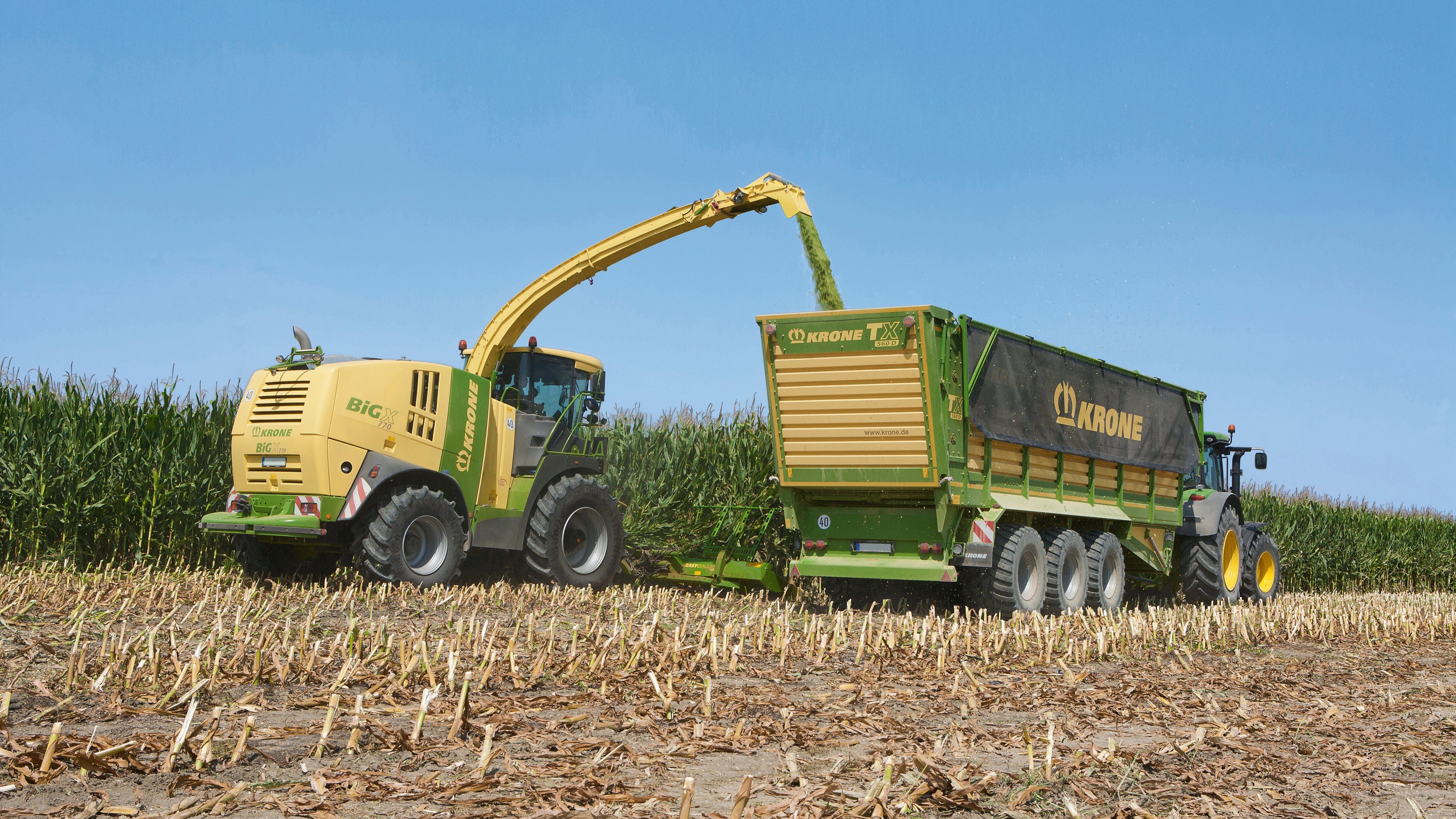 Samojízdné sklízecí řezačky