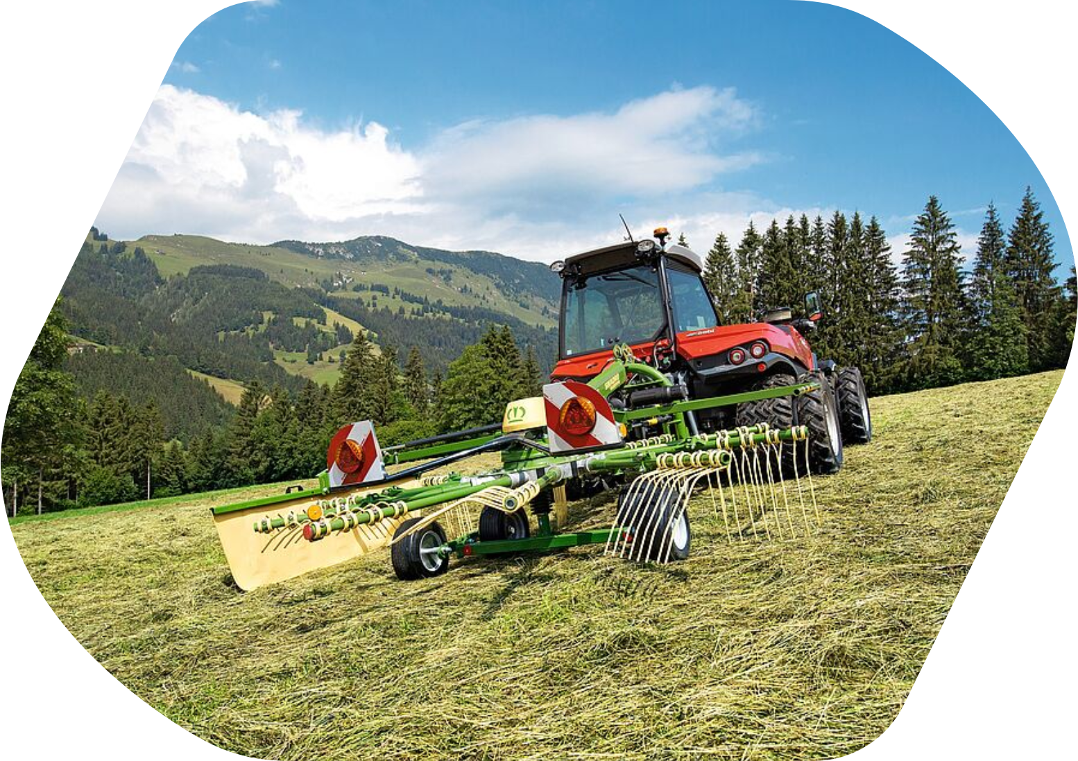 Rotorové obraceče píce Vendro Highland