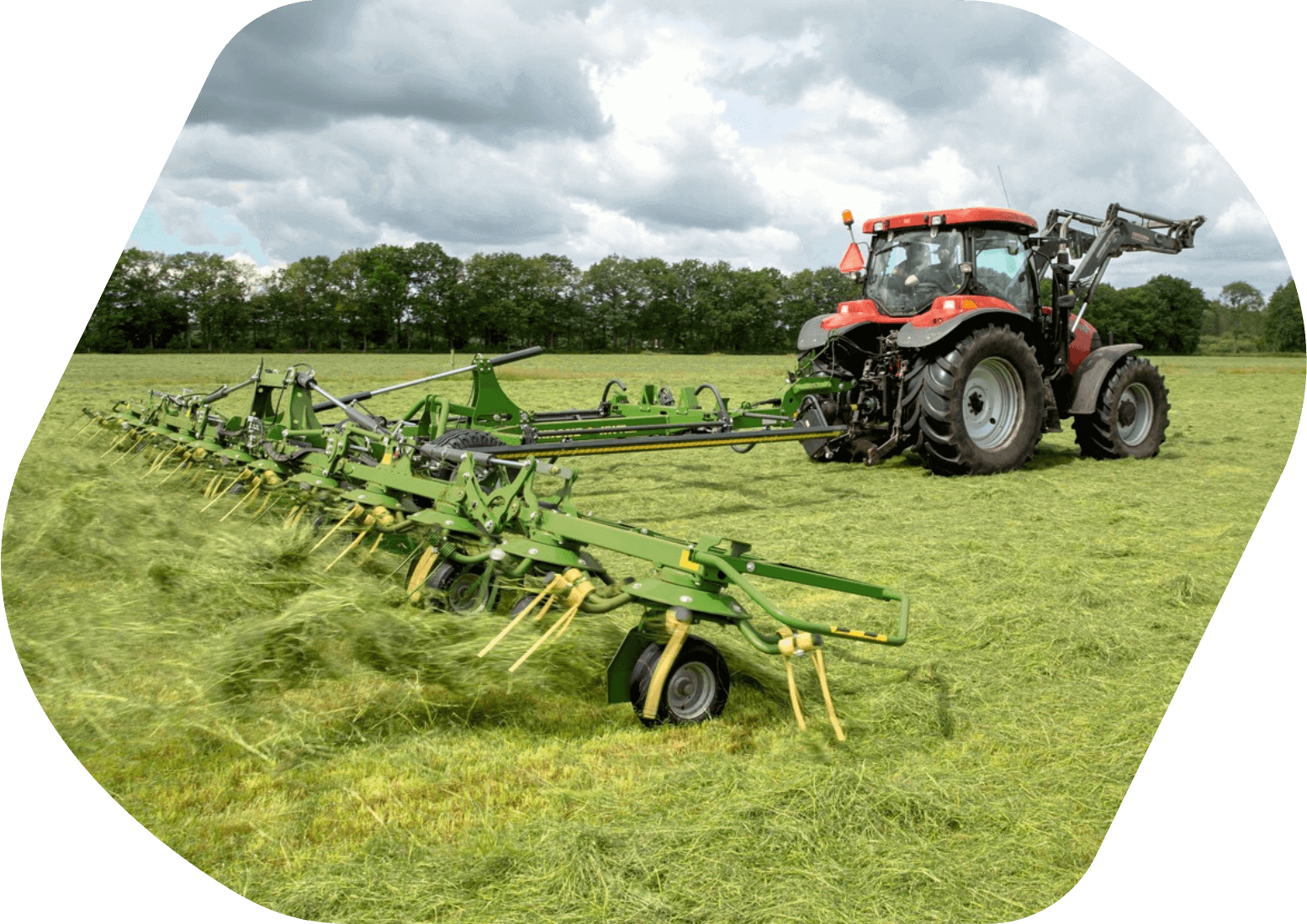 Rotorové obraceče píce