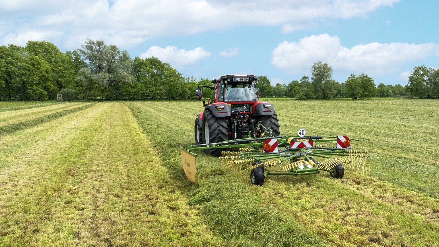 Rotorové shrnovače pokosů