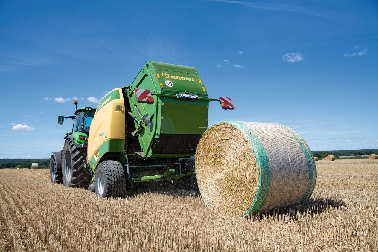 Lis na válcové balíky KRONE