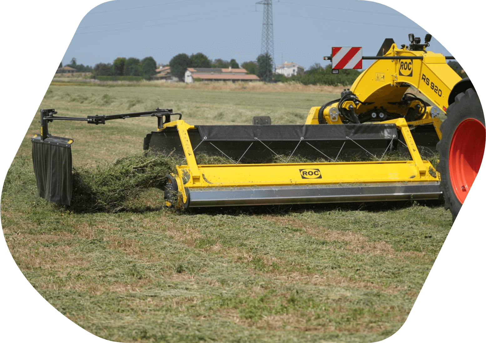 Pásový shrnovač ROC RS 920