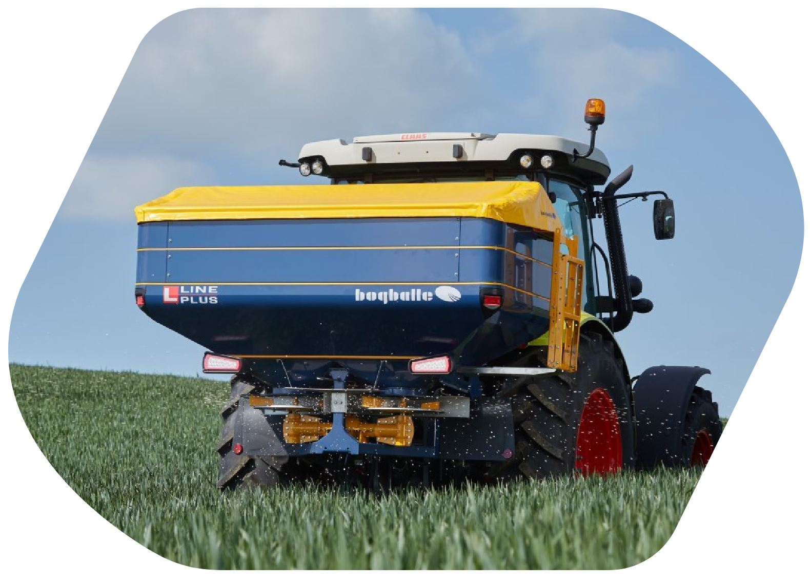 Rozmetadlo hnojiv Bogballe řada L 