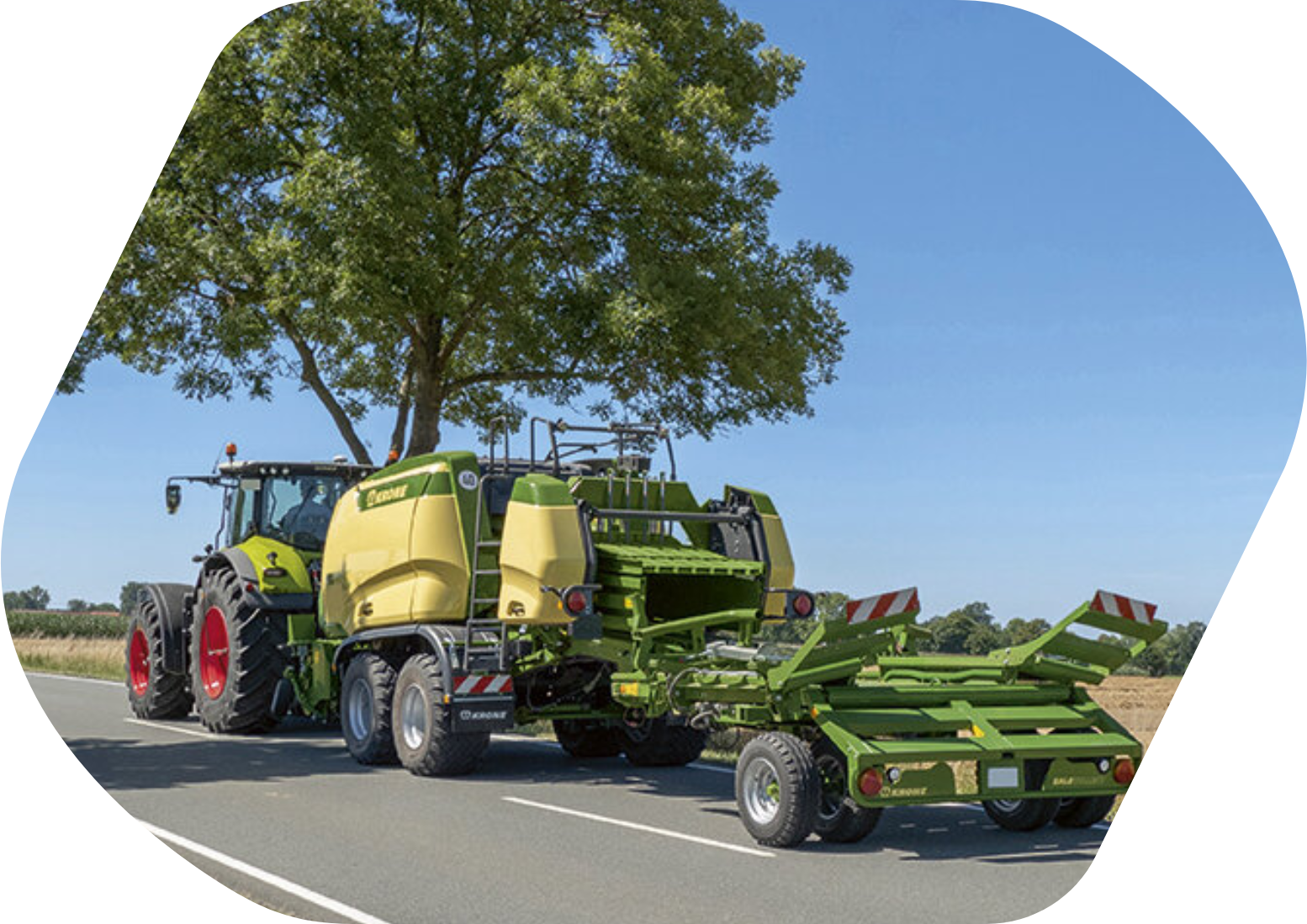 Akumulační vůz na balíky BaleCollect