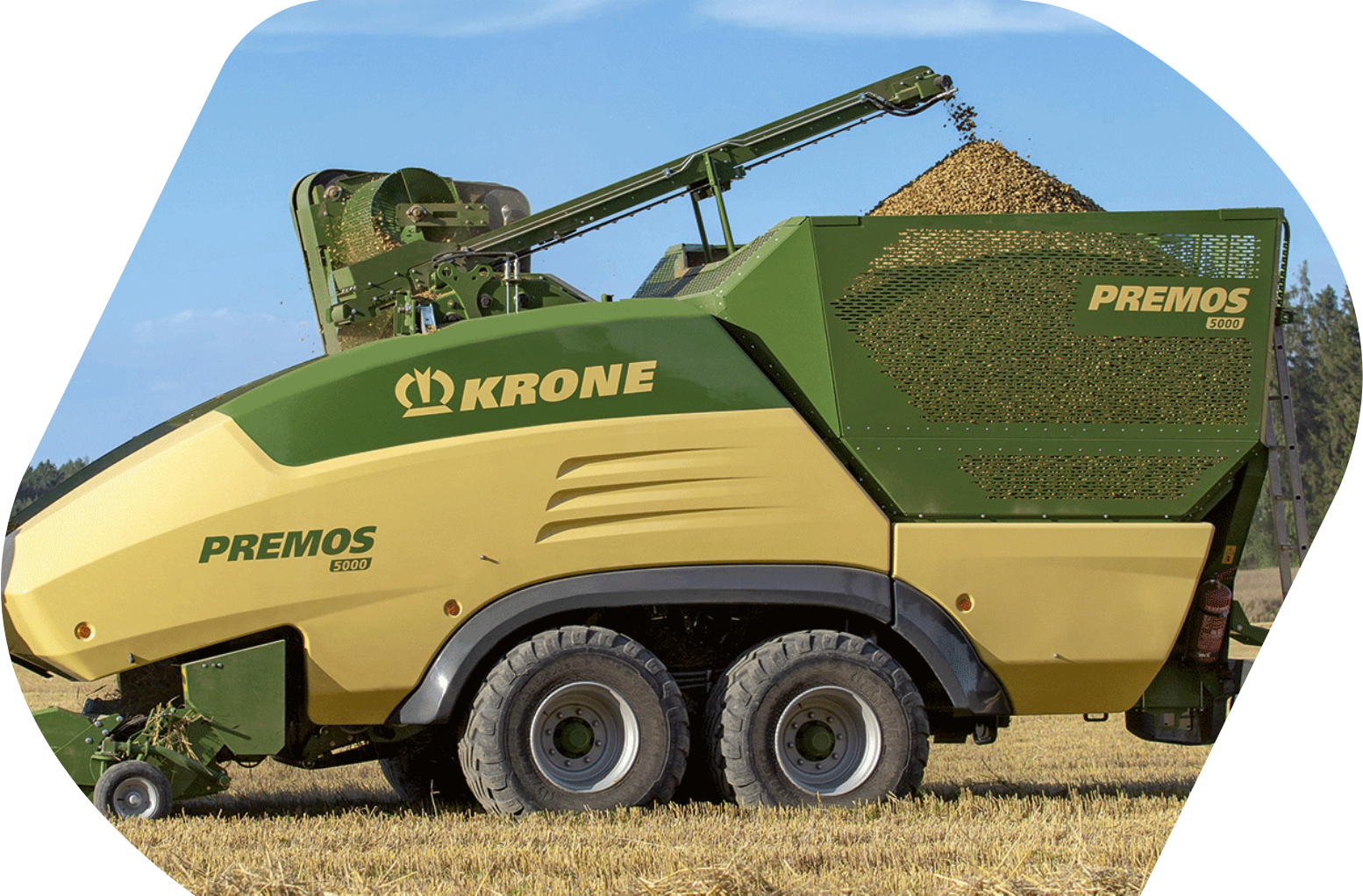 Mobilní peletovací lis Premos 5000