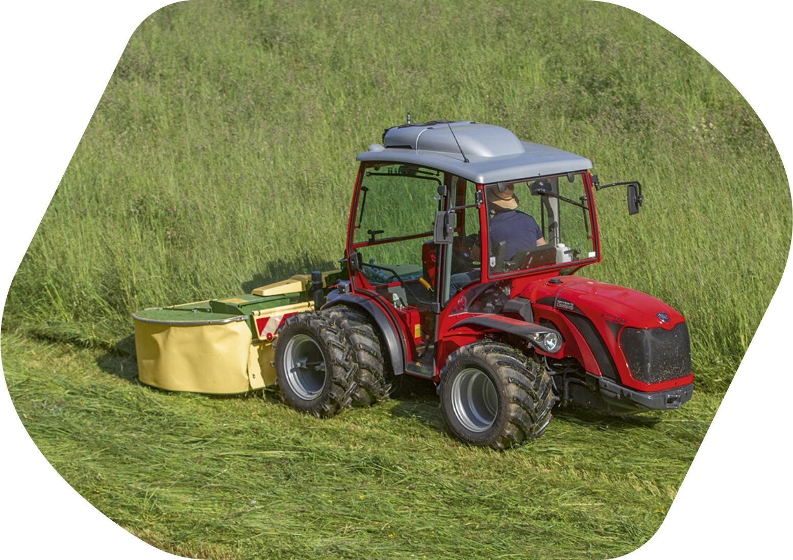 Čelně nesené diskové žací stroje EasyCut F Highland