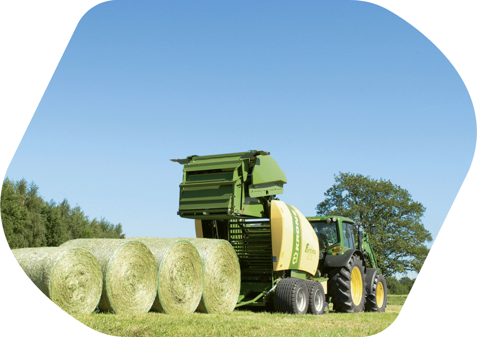 Lis na válcové balíky Fortima