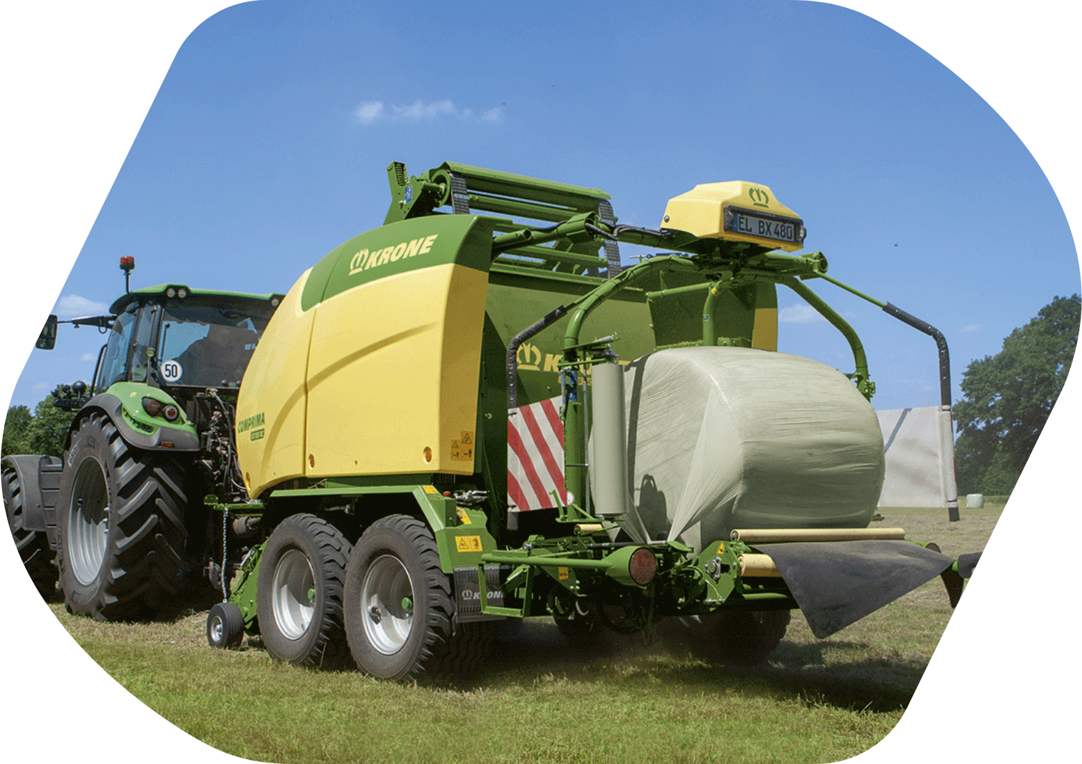 Lisy na válcové balíky/Kombinované lisy s baličkou Comprima