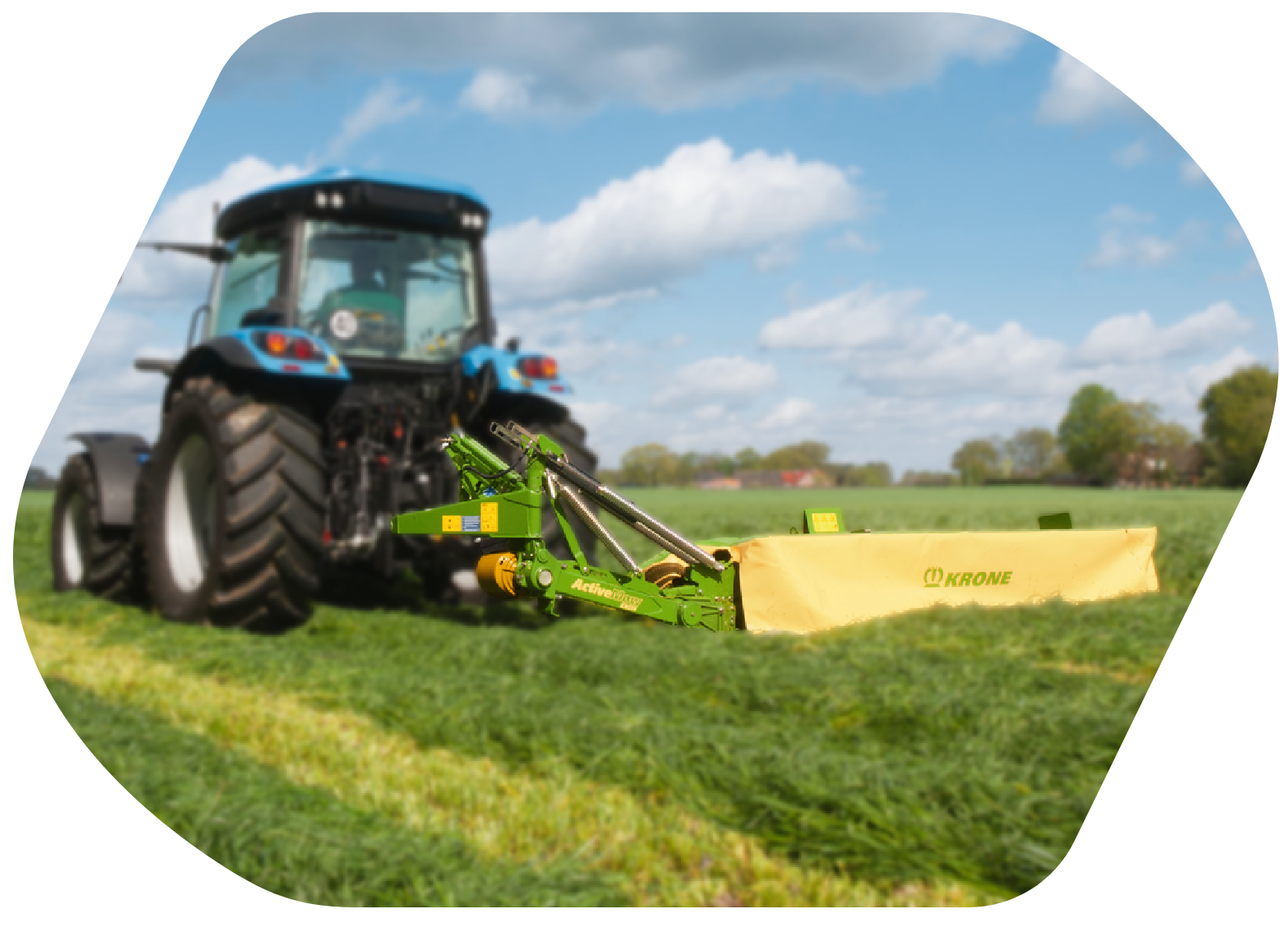 Vzadu nesené diskové žací stroje ActiveMow R