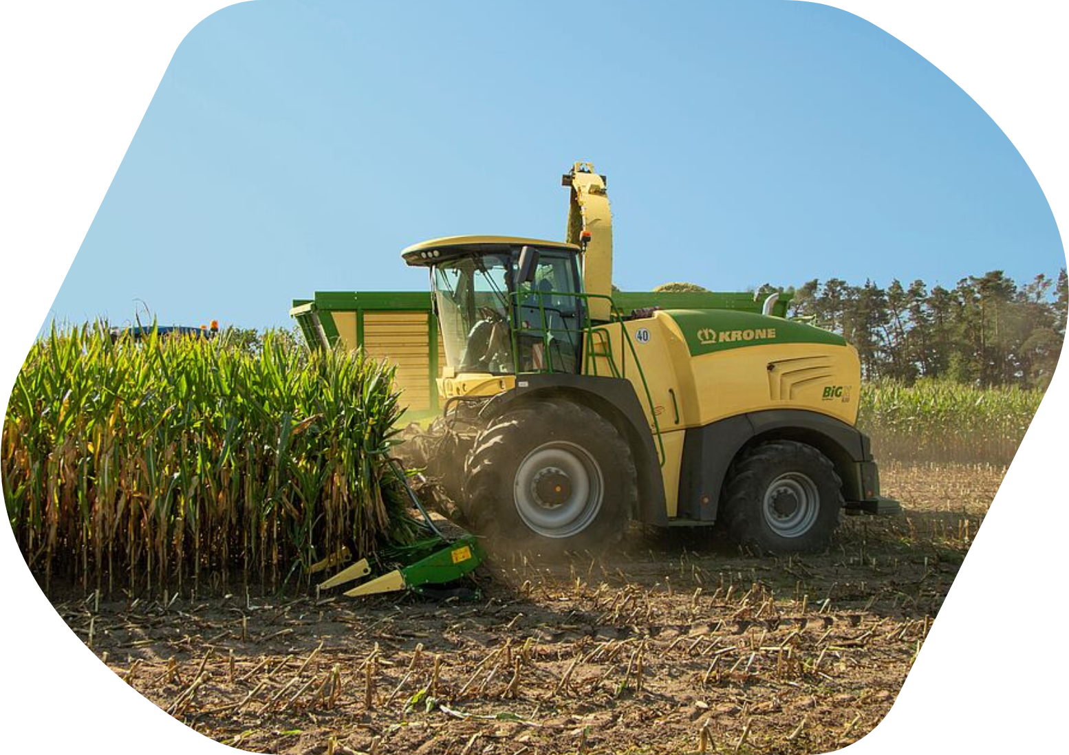 Samojízdná sklízecí řezačka BiG X 480 · 530 · 580 · 630